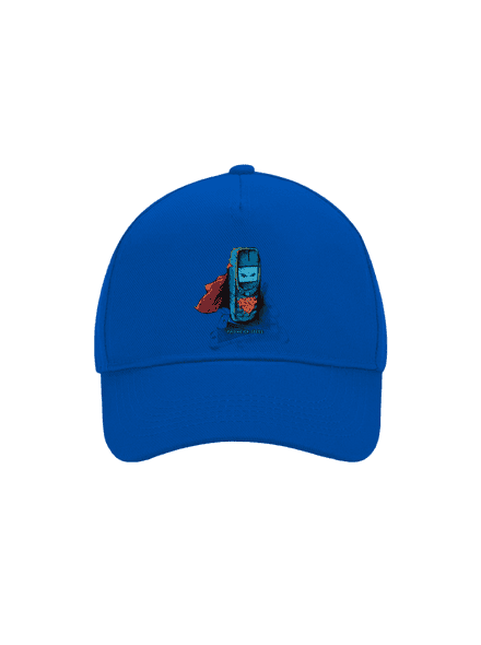 Mobiltelefon acélból baseballsapka Bright Royal
