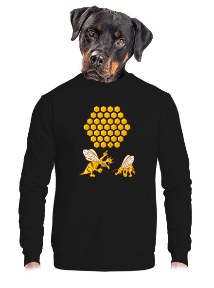 Édes baki unisex crewneck Black