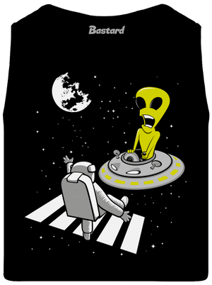 UFO crosswalk férfi trikó Black