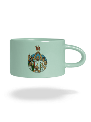 Kehely macaron bögre Mint Macaron