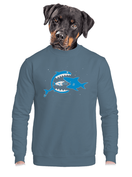 Halak unisex crewneck Nordic Blue