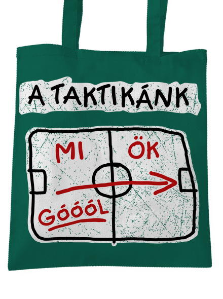 A taktikánk táska Bottle Green