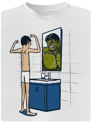 Hulk gyerek sport póló White