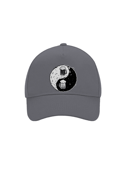 Jin Jang sör baseballsapka Graphite grey