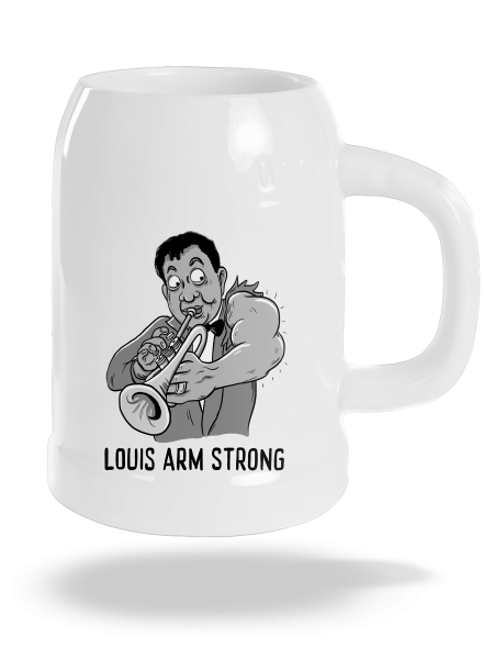 Louis Armstrong söröskorsó White