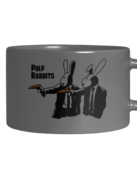 Pulp Rabbits macaron bögre Grey Macaron
