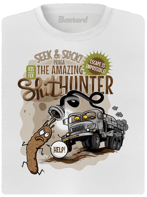 Shithunter női sportpóló White