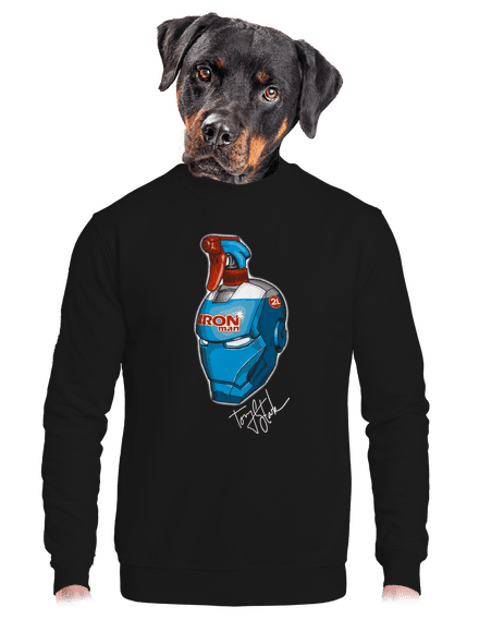 Ablaktisztító unisex crewneck Black