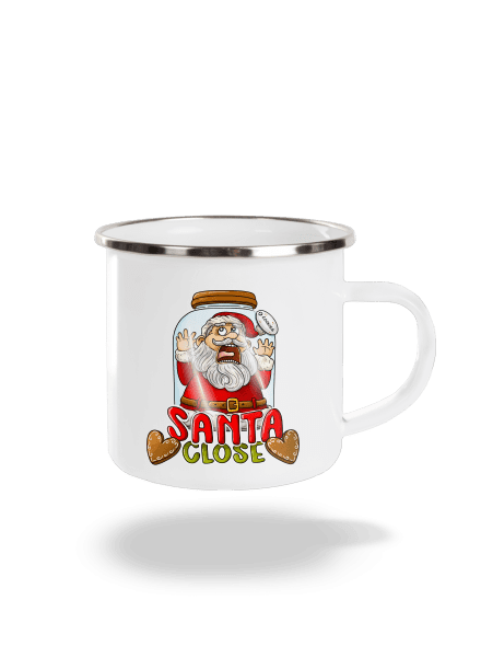 Santa Close pléhbögre White