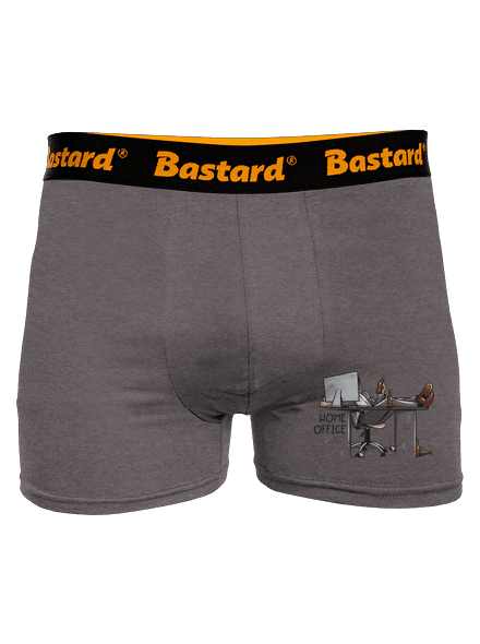Home office boxeralsó Gray Melange