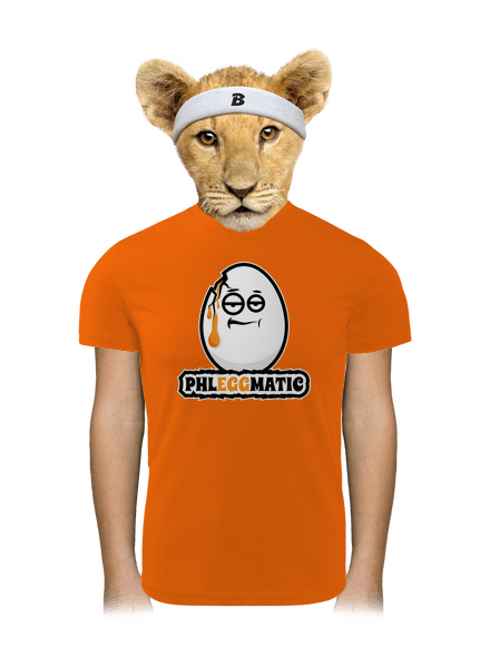 Phleggmatic gyerek sport póló Neon Orange