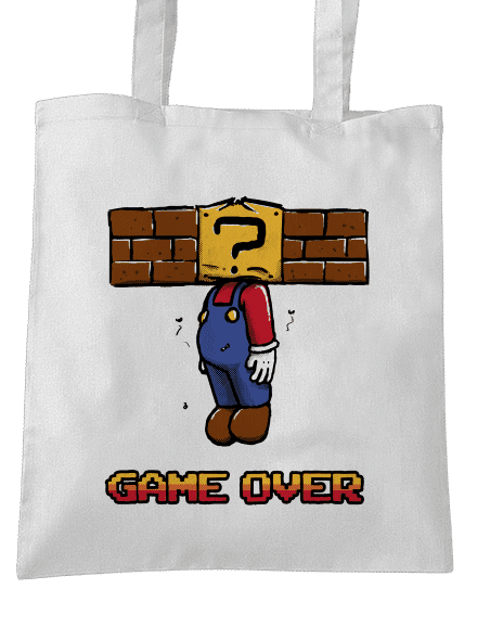 Game over táska White
