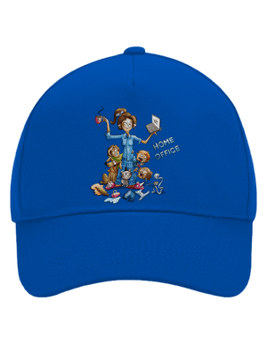 Anyukák home office baseballsapka Bright Royal