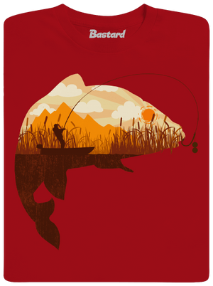 Halfogás gyerek póló Red