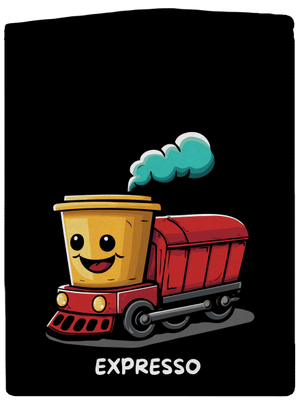 Expresso cipzáras férfi pulóver Black