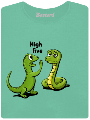 High Five prémium női póló Mint Mal