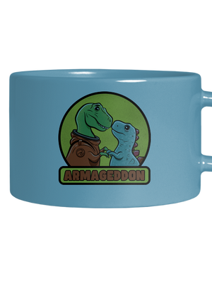 Armageddon macaron bögre Blue Macaron