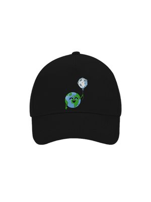 Ballon baseballsapka Black