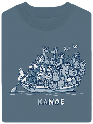 Noé bárkája unisex crewneck Nordic Blue