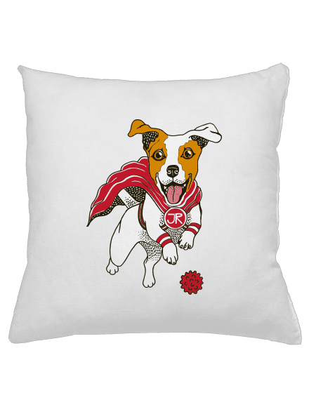 Jack Russell párna White