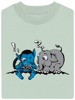 Error 501 unisex crewneck Blush Mint