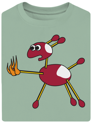  unisex túlméretezett póló Sage