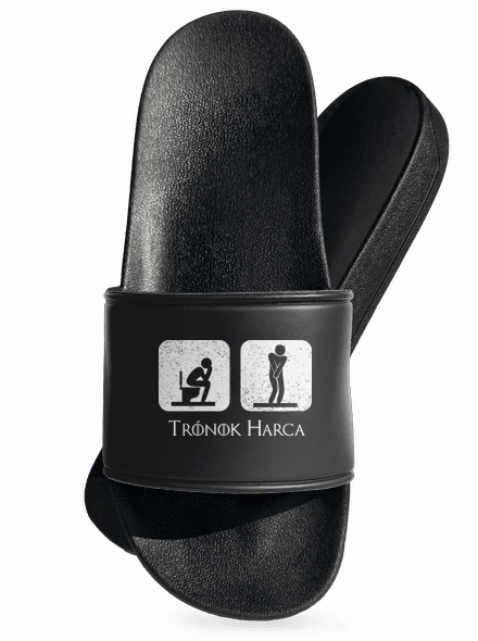 Trónok Harca papucs Black