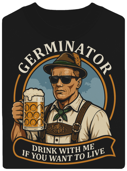Germinator unisex crewneck Black
