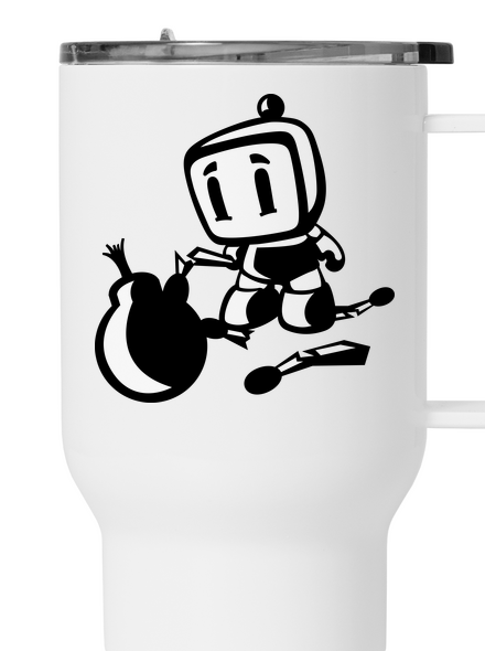 Bomberman termosz bögre White
