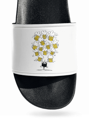 Boldog sörivó papucs White