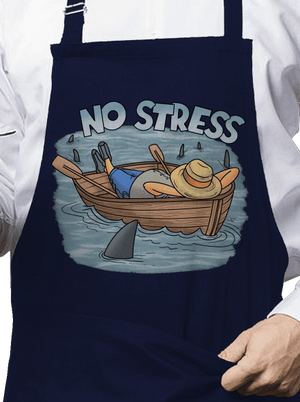 No stress kötény Navy