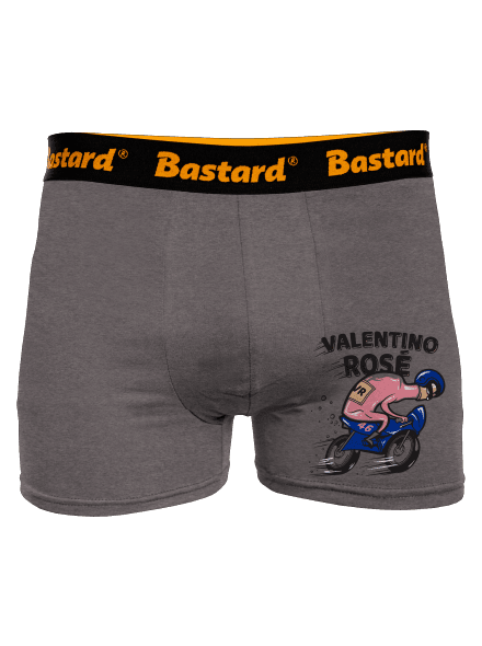 Valentino Rosé boxeralsó Gray Melange