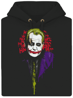 Zeman Joker unisex prémium pulóver Dark Black
