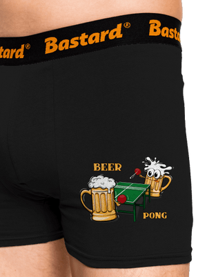 Beer pong boxeralsó Black