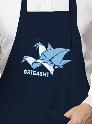 Origasmi kötény Navy