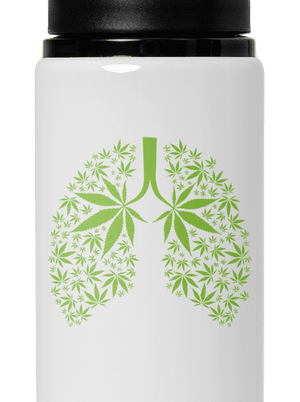 Gandzsa tüdő kulacs White