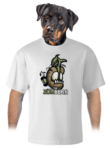 Zombean unisex túlméretezett póló White
