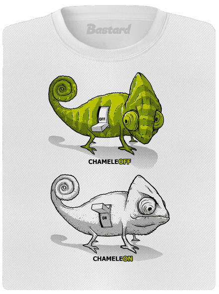ChameleON ChameleOFF női sportpóló White
