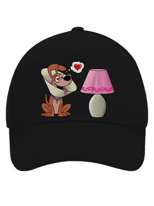 Szerelmes kutya baseballsapka Black