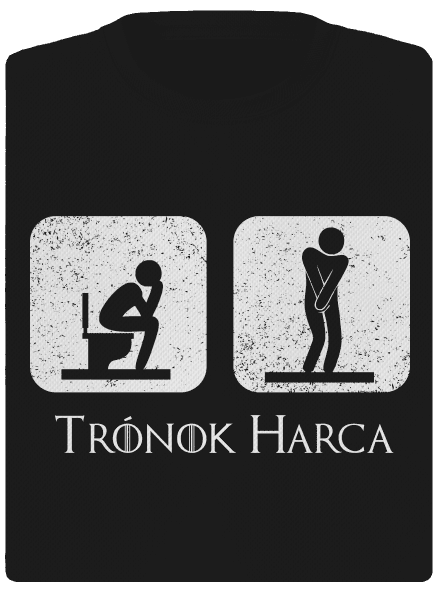 Trónok Harca női sportpóló Black