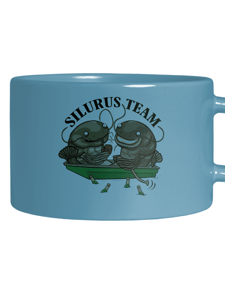 Silurus team macaron bögre Blue Macaron