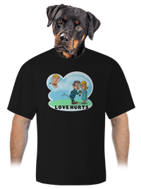 unisex túlméretezett póló