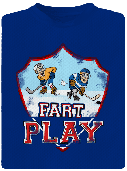 Fart Play férfi sportpóló Royal Blue Mal