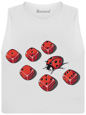 Álca női bővített trikó White