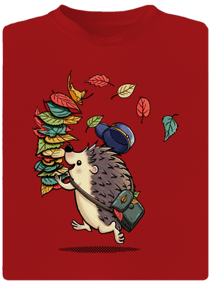 Postás férfi sportpóló Red Mal