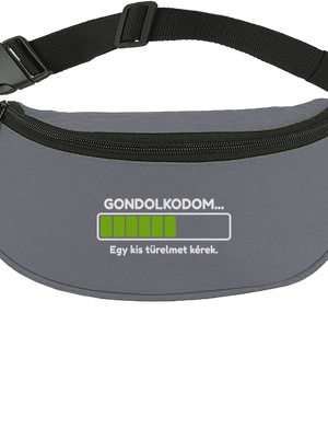 Gondolkodom övtáska Graphite