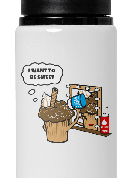 Sweet muffin kulacs White