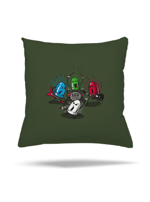 Led Zeppelin párna Olive Green