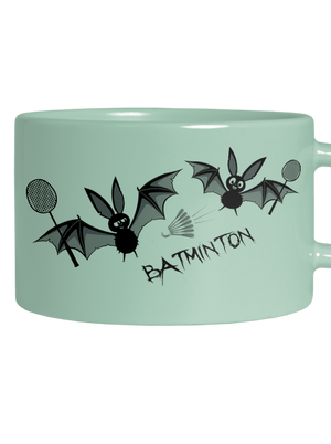 Batminton macaron bögre Mint Macaron