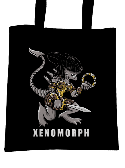 Xenomorph táska Black
